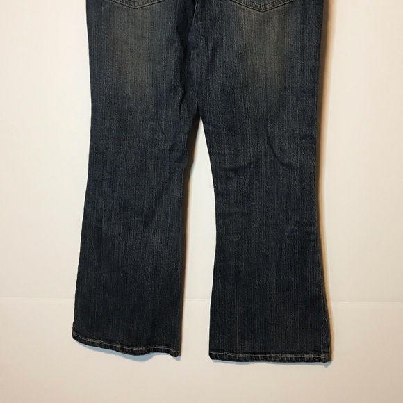 Levi’s 517 Womens Stretch Flare Blue Jeans 8.5 + - Picture 2 of 8